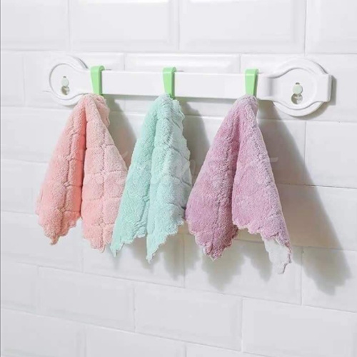Khăn lau bếp, khăn lau đa năng 2 mặt siêu mềm, siêu thấm hút Kích thước 16x27cm | BigBuy360 - bigbuy360.vn