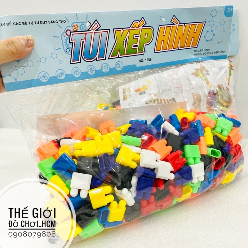 Đồ chơi xếp hình lắp ráp Lego nút lớn dành cho bé yêu.