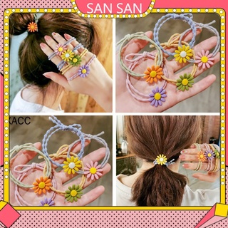 Dây cột tóc hình hoa cúc xinh xắn