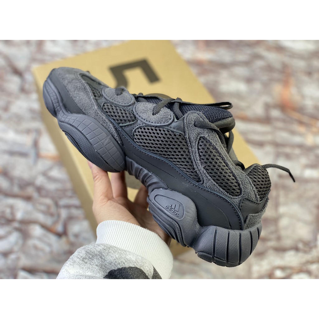 XẢ LV-NEW ⚡ [XẢ KHO] Giày Yeezy 500 Utiliti Black (Best Quality) [ĐEP CHUẨN ] 🔥 ✔️ : 🔥 XIÊU RẺ " $ # ,