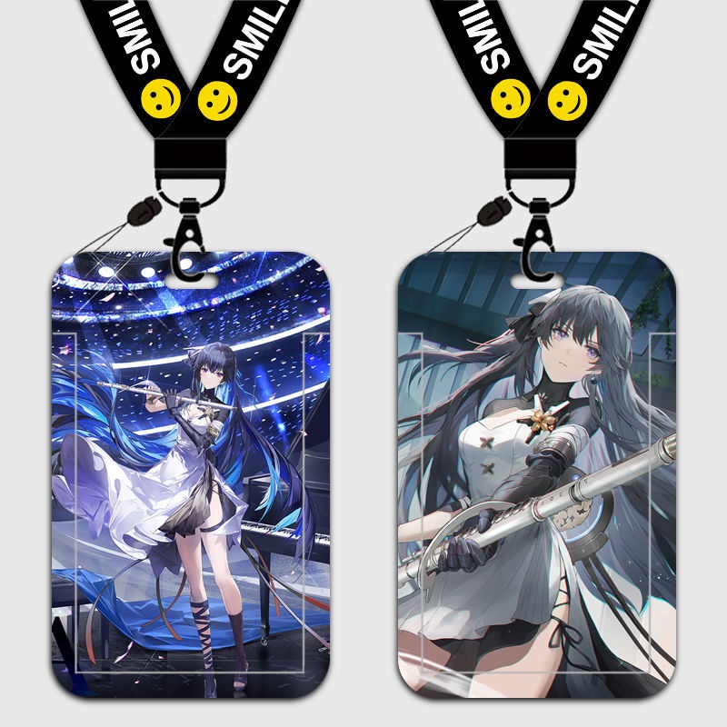 GRAY RAVEN: PUNISHING school card set custom high-value keychain slide cover hanging neck hard shell battle double Pamish Selena Lanyin phantom