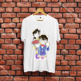 Áo Phông Conan Thám tử Conan Unisex Cotton cổ tròn trẻ trung mềm mại phong cách I5CN0094