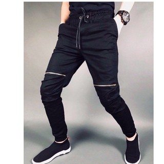 quần jogger kaki co giãn nam nữ