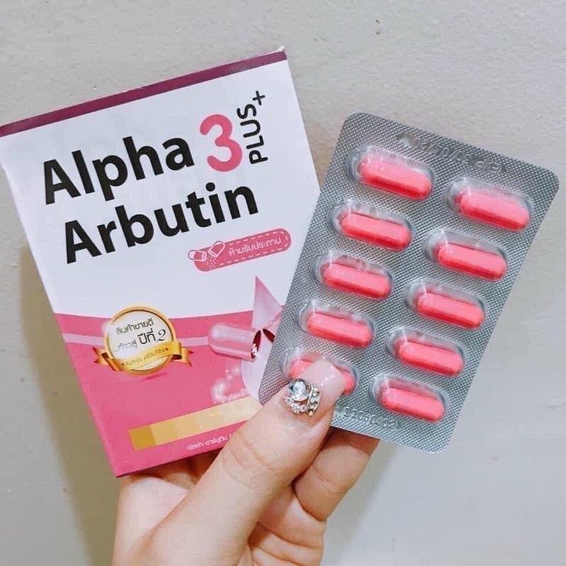 Vỉ tẩy trắng alpha arbutin