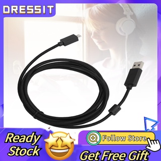 [Dressit]Dây Cáp Âm Thanh Aux Micro Usb Cho Logitech G633 G633S G933 G933S