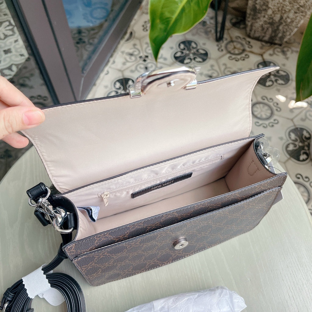 Túi nữ Nine West Leisha - màu nâu - Brown Multi NYC534118