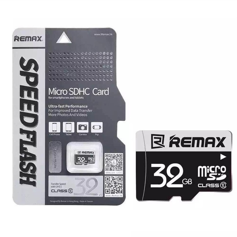 Thẻ nhớ Mircro SD Card Remax C10 64Gb/ 128Gb - Hàng chính hãng