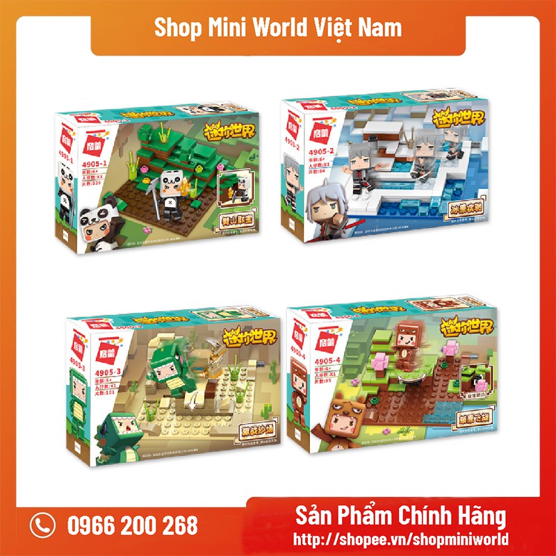 Lego Mini World Xuân Hạ Thu Đông