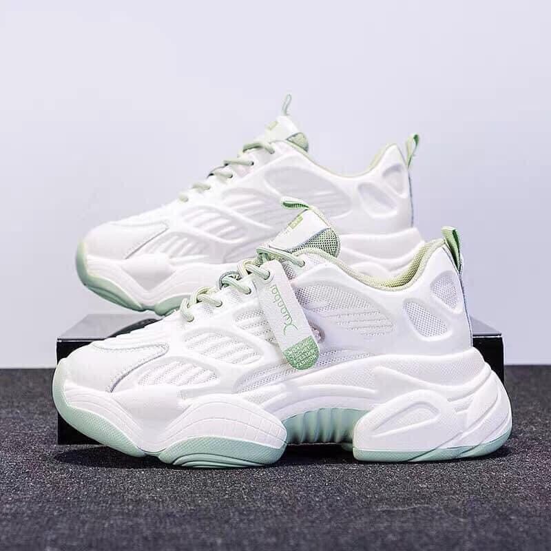 [Mã FAGREEN245 giảm 10% tối đa 30K đơn 99K] FREE SHIP Giày thể thao nữ đế sóng độn đế hàng hot 2020