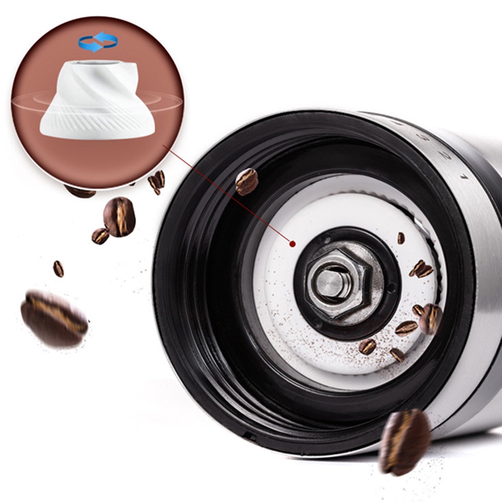 Máy Xay Cà Phê Bằng Tay 6 Cấp Độ Cuticate2