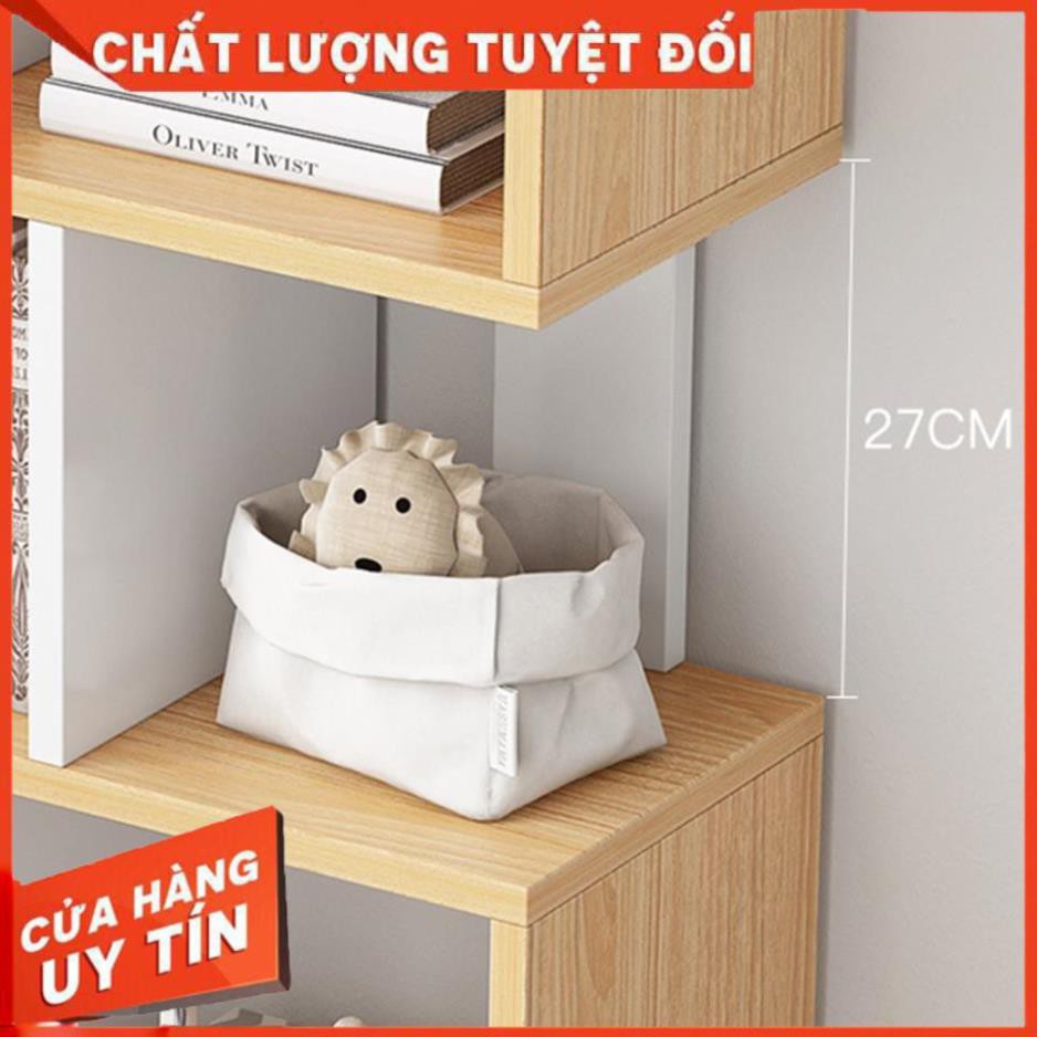 Kệ sách ziczac để sàn hiện đại cao cấp( tặng kèm tua vit) | BigBuy360 - bigbuy360.vn