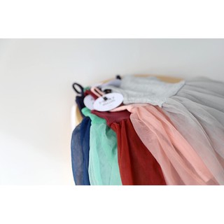 [Minkymom QC] Đầm Dây Thun Tăm Co Dãn Cho Bé Gái (Chuẩn chính hãng Quảng Châu)