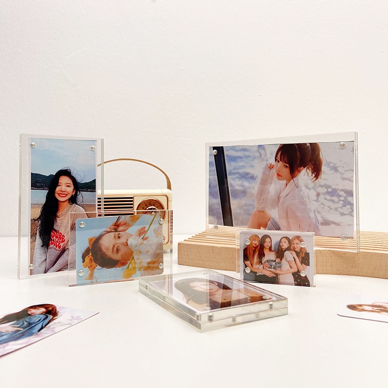 Khung Ảnh Bằng Acrylic Trong Suốt Kiểu Dáng Đơn Giản