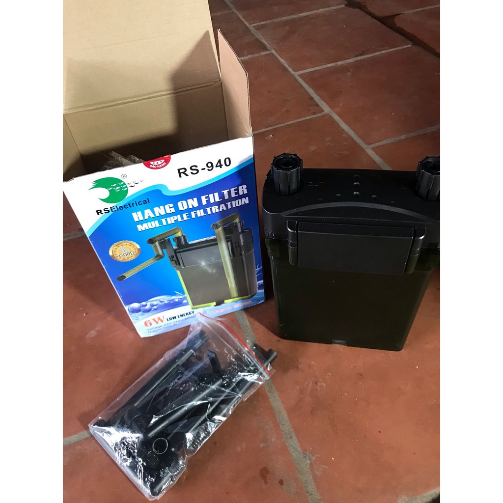 Máy lọc treo thành bể cá thủy sinh trên 60cm RS-940 MLTRS