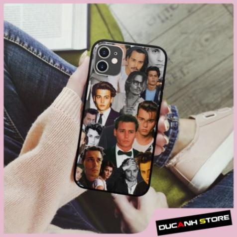Ốp lưng iphone SAMSUNG hình johnny depp  collage art minimalism chống sốc cứng  cho các dòng iPhone PAP20211049