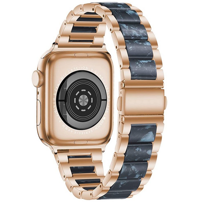 Dây Đeo Tay Bằng Thép Không Gỉ Cho Đồng Hồ Apple Watch 44mm 42mm 40mm 38mm Iwatch Series Se / 6 / 5 / 4 / 3 / 2 / 1