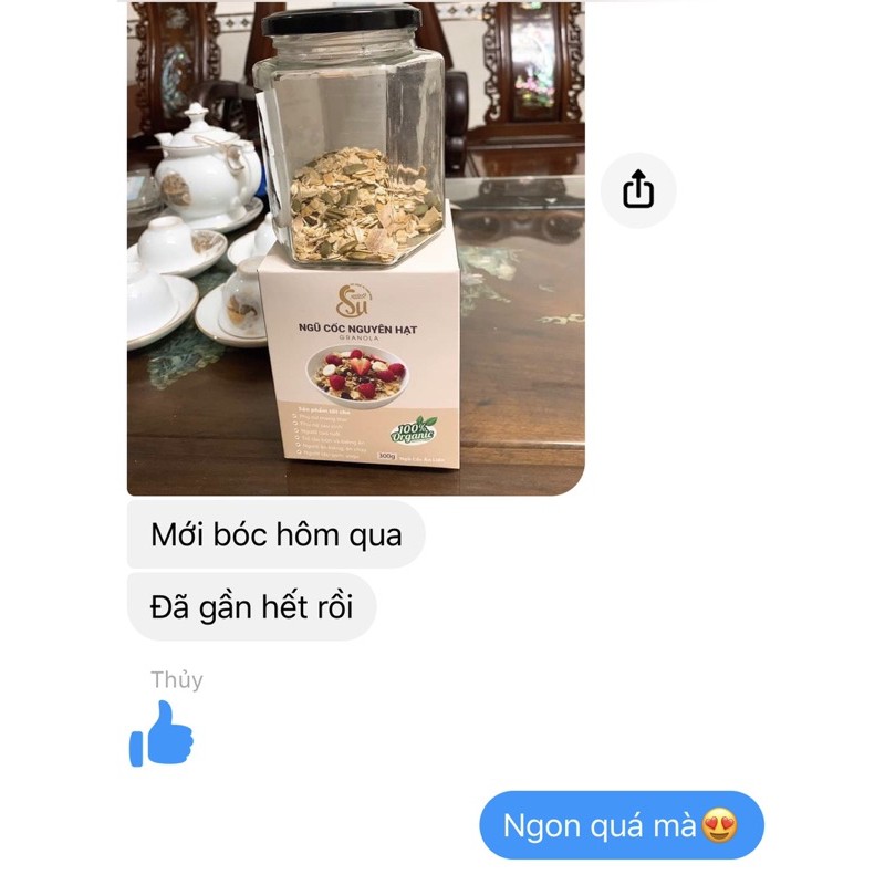 🌻 Ngũ Cốc Su 🌻 Ngũ Cốc Nguyên Hạt Cao Cấp Granola [Freeship]