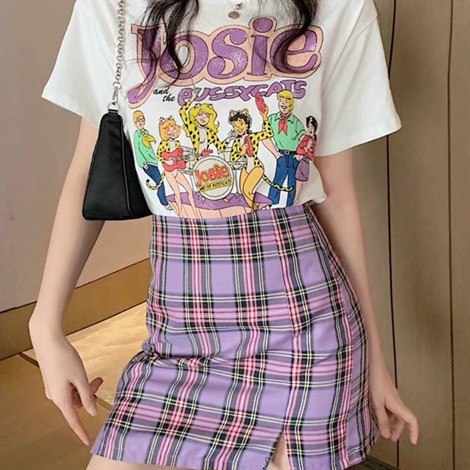 Chân Váy Caro Ngắn Nhiều Màu Dễ Phối Đồ | BigBuy360 - bigbuy360.vn