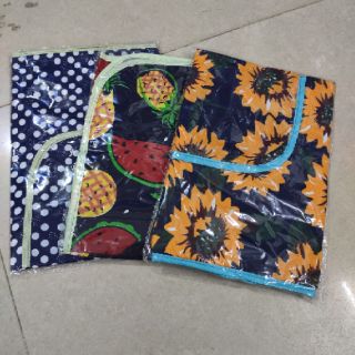 Tạp dề 2 lớp hoa