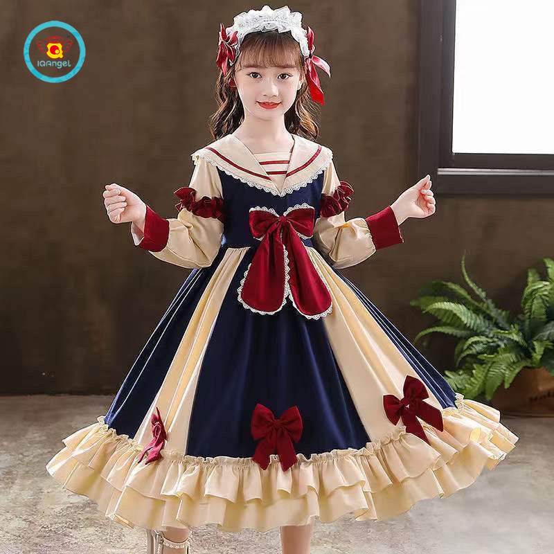 Đầm công chúa IQ Angel phong cách lolita xinh xắn cho bé gái
