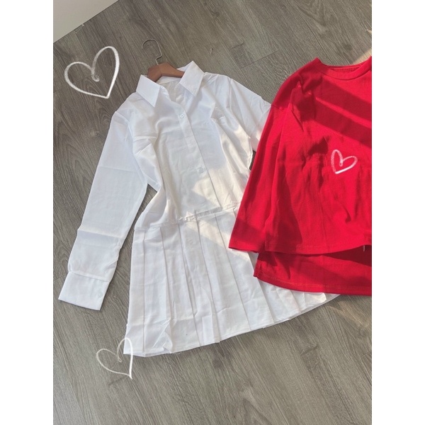 Váy cổ vest nơ đá sang chảnh noel và tết | BigBuy360 - bigbuy360.vn