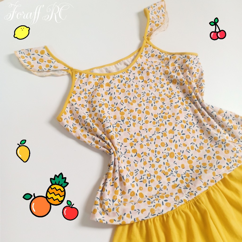 Đồ bộ ngủ nữ RCB02, hai dây thun cotton 2 chiều dành cho người dưới 60kg | BigBuy360 - bigbuy360.vn