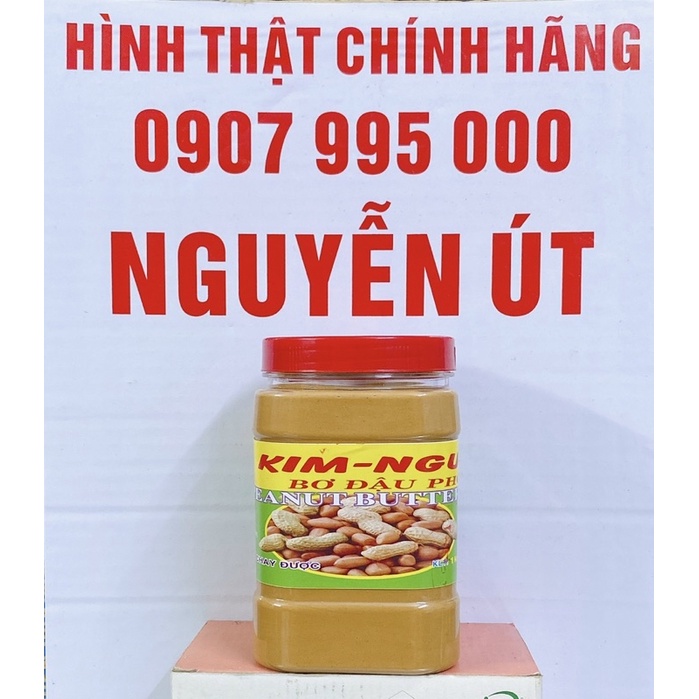 bơ đậu phộng kim nguyên hủ lớn 1kg