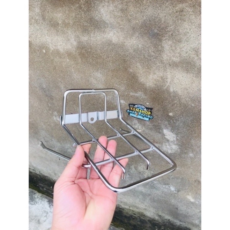 BaGa trước dream đỡ giỏ,trang trí xe hàng đẹp dày dặn.