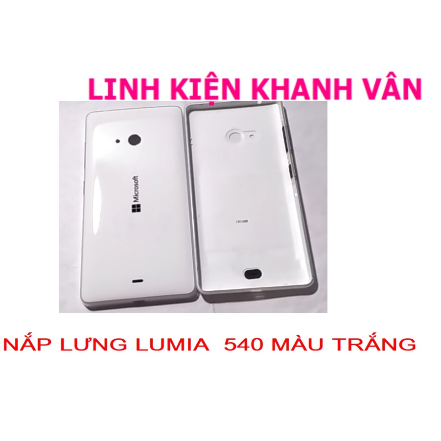 NẮP LƯNG LUMIA 540 MÀU TRẮNG