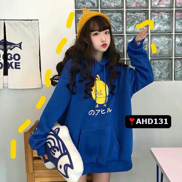 ÁO KHOÁC NỈ HOODIE HÌNH THÚ DỄ THƯƠNG