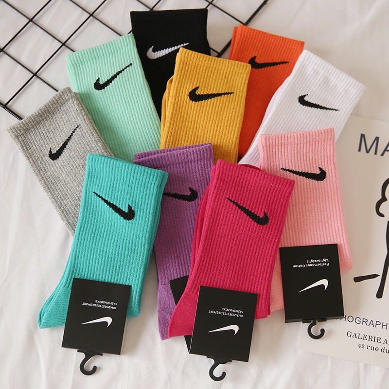 💝HOÀN XU+ FREESHIP💝Tất vớ Nike vớ cổ trung, cổ cao nam nữ