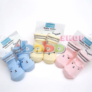 Đôi Vớ Sơ Sinh Hình Chuột Bobowa Baby Sock 0-6 Tháng