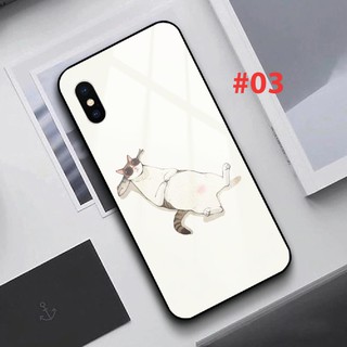 Ốp lưng kính Samsung Galaxy Note 8 Note 9 Note 10 Note 10 Plus in hình CUTE