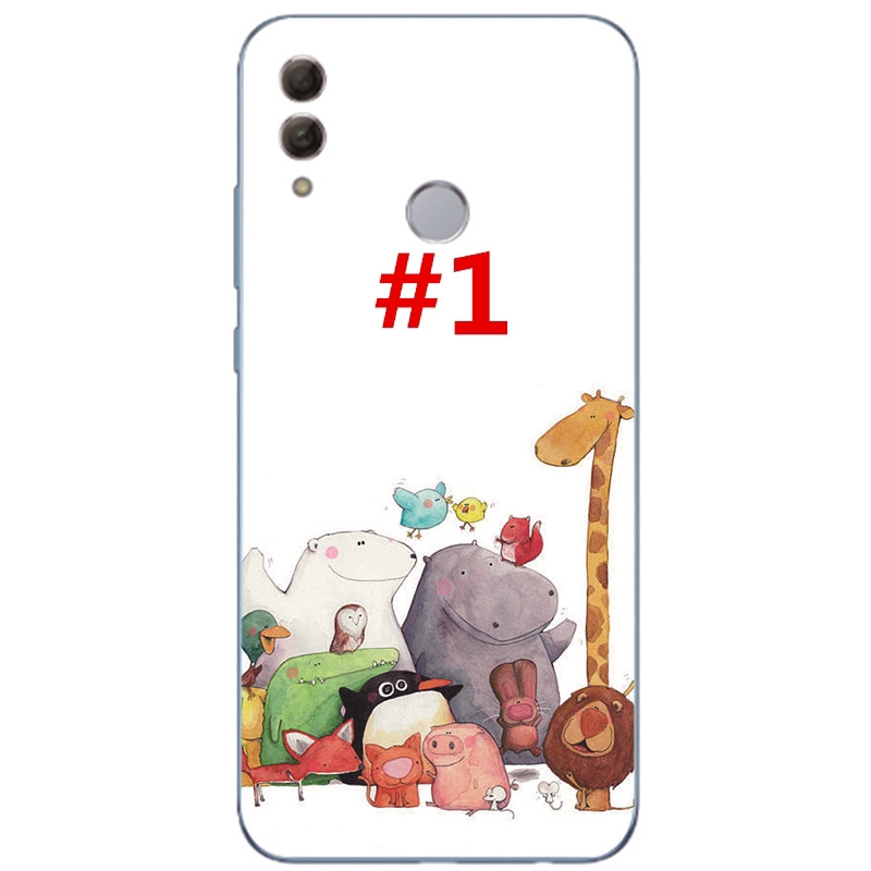 Ốp điện thoại hình gấu nhiều kiểu dáng cho Huawei Honor 10 Lite / P9 Lite / P8 Lite