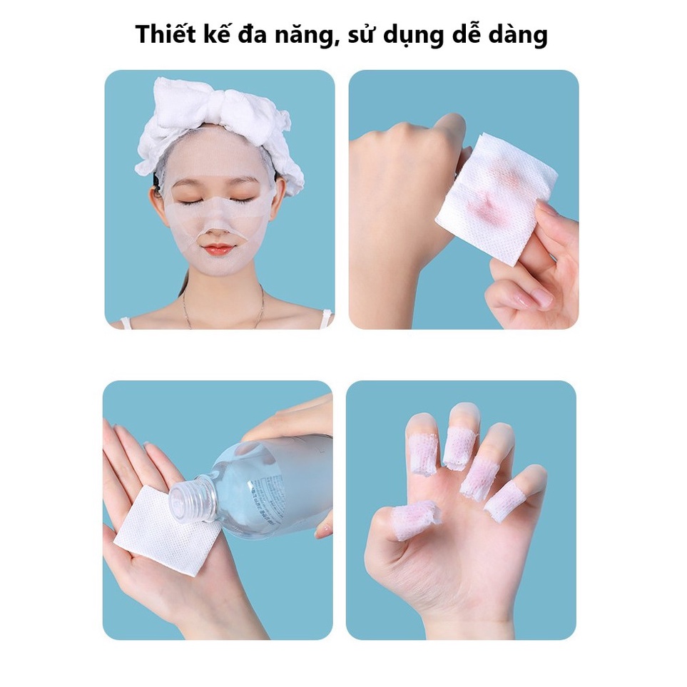 Bông đắp toner, bông đắp mặt nạ FACENY Stretchable Cotton Pad 200 miếng (FY20)