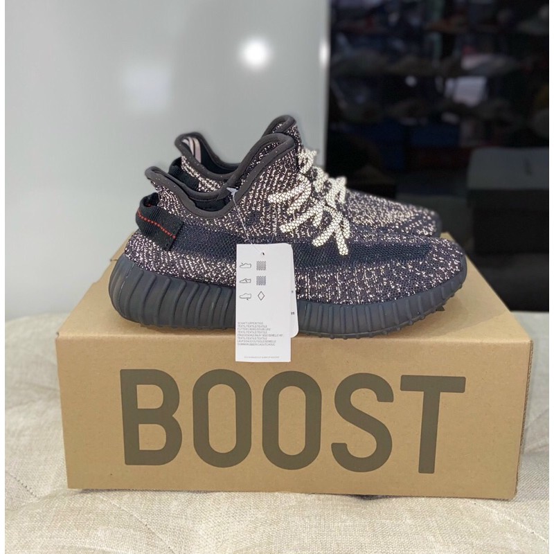 [Full Box+Giấy Gói]Giày Yz350 Đen Full Phản Quang Cao Cấp | BigBuy360 - bigbuy360.vn