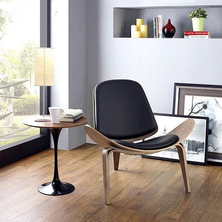 Ghế thư giãn Luna Chair Scandinavian sang trọng, ghế đọc sách trang trí phòng làm việc - ERGOHOME