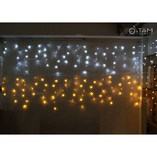 [LOẠI 1] Đèn rèm Led thả trần xen kẻ sợi 40-50-60cm dài 4m L-R-456