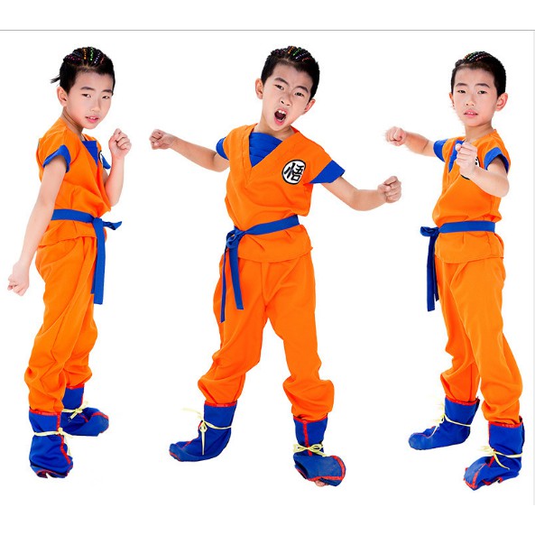 Bộ đồ Sôn gô ku Dragon Ball cho trẻ em