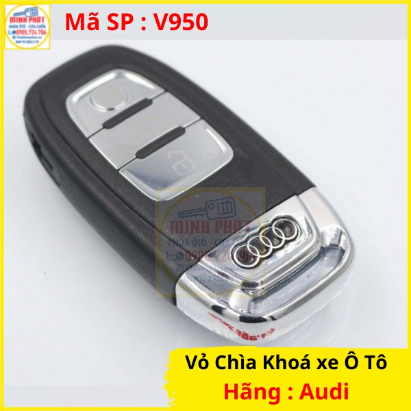 Vỏ Chìa khoá xe Audi Chính Hãng