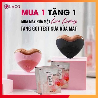 [SIÊU HÓT][FREE SHIP] máy rửa mặt CLEANSING FACIAL LUXURY thế hệ mới nhất(mua 1 sp đc tặng 1 gói sữa rửa mặt,1 băng đô)
