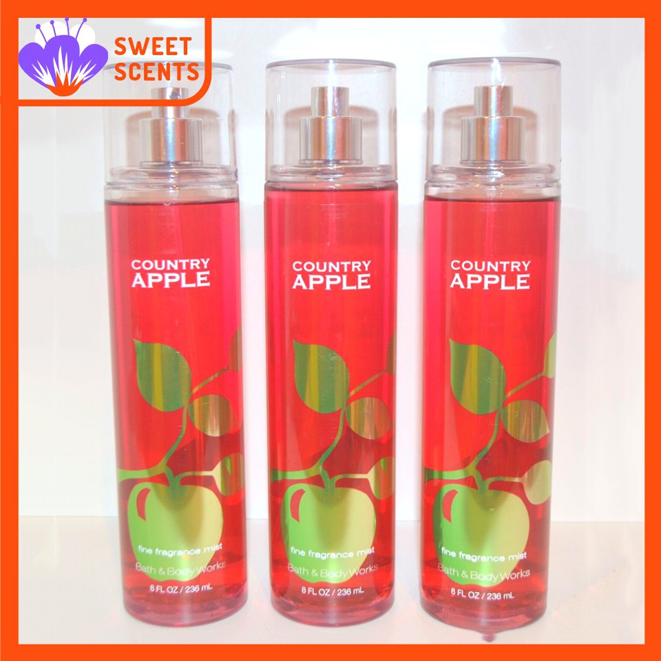 XỊT THƠM TOÀN THÂN BATH AND BODY WORKS COUNTRY APPLE 236ML CHÍNH HÃNG - 7337