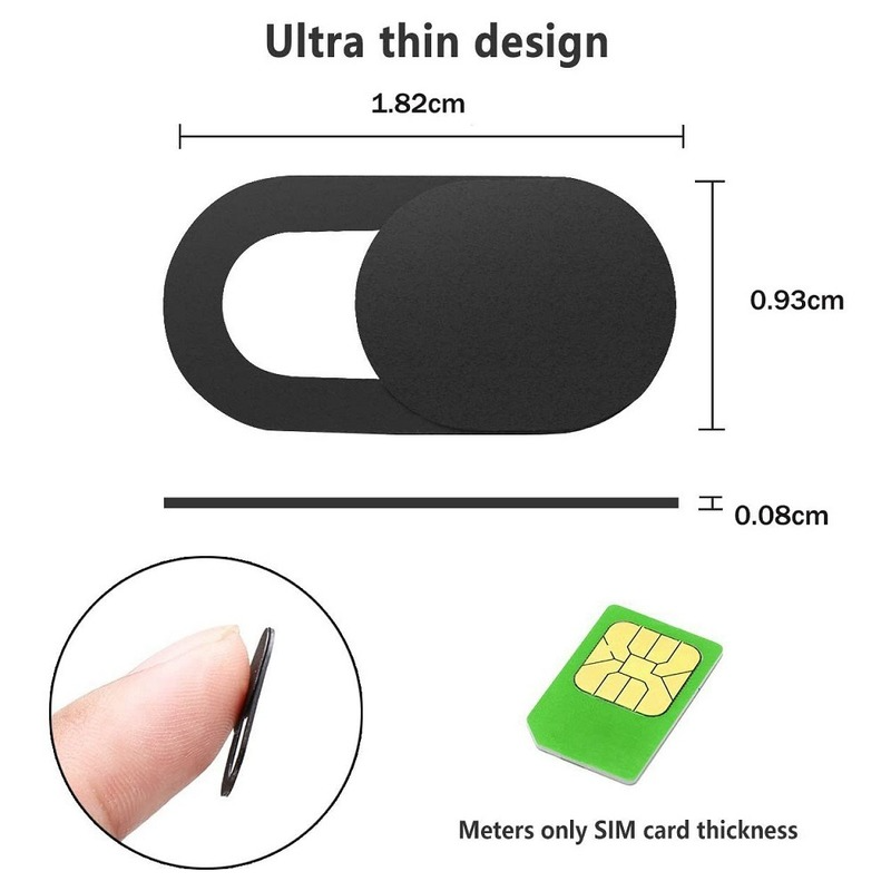 Vỏ bọc webcam nam châm đa năng bảo vệ quyền riêng tư an toàn thích hợp cho Ipad Iphone / laptop / máy tính