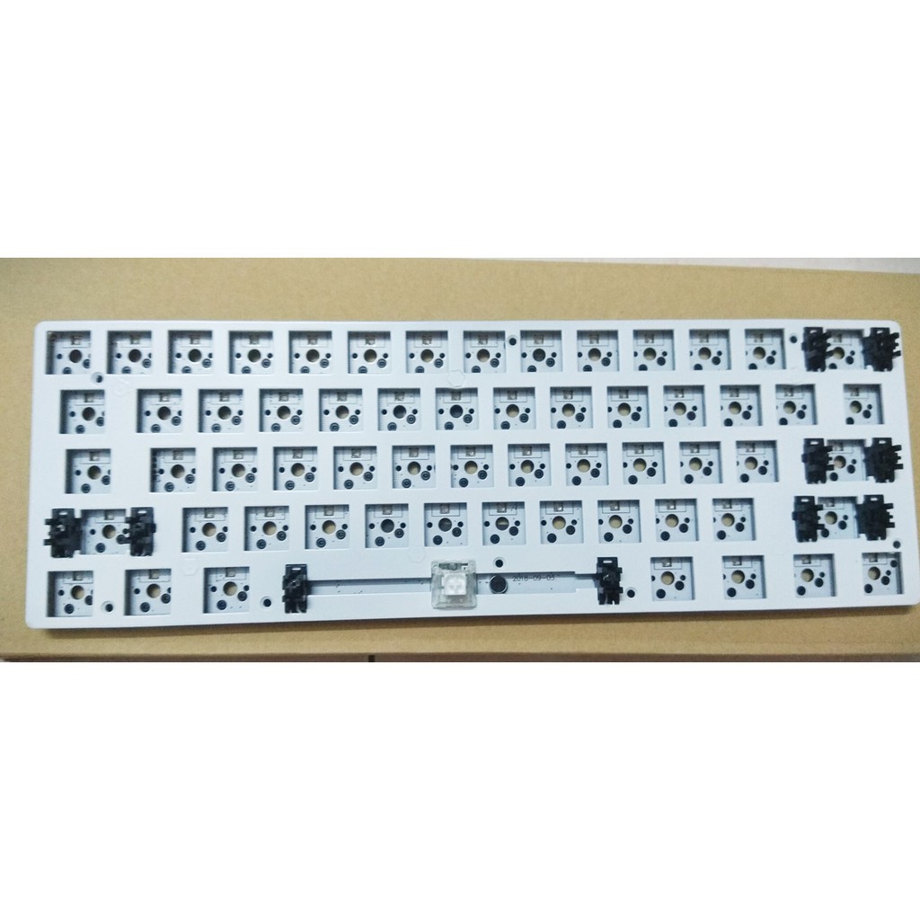 Bộ kit PCB GK61 RGB Hotswap, Vỏ case ABS GK61