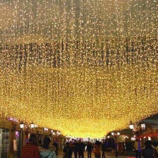 Đèn nháy rèm 6 x 0,6 trang trí nhà hàng