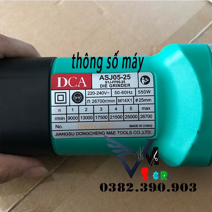 Máy mài khuôn DCA ASJ05-25 - máy mài khuôn DCA