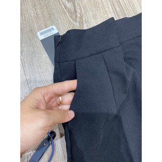 Quần ống sớ cạp cao