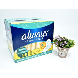 BĂNG VỆ SINH ALWAYS ULTRA THIN 96 miếng