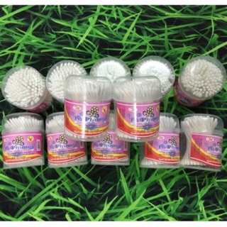Freeship 50k ⚡ Hộp tăm bông cho trẻ sơ sinh, tăm bông trẻ em, đầu bông nhỏ 100% cotton mềm mịn, an toàn cho bé, giá tốt