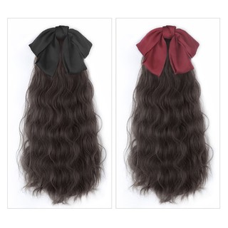 Tóc giả cột xù kèm nơ ❤️FREESHIP❤️ tóc giả cột